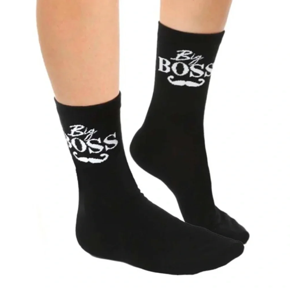 💎 Adult & Toddler Boss Sock Set